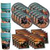 ATV Birthday Party Supplies Set - 4 Wheeler Birthday Party - Offroad Party Supplies - Racing Birthday Party Supplies | ATV Tableware Set Includes Plates, Napkins and Cups | Kit for 16 view 1