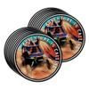 ATV Birthday Party Supplies Set - 4 Wheeler Birthday Party - Offroad Party Supplies - Racing Birthday Party Supplies | ATV Tableware Set Includes Plates, Napkins and Cups | Kit for 16 view 2