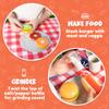 JOYIN Kitchen Toy Set, BBQ Play Grill, Cooking Toy Set, Little Chef Play, Kids Grill Playset Interactive BBQ for Kids with Light & Sound, Birthday Gift for 2 3 4 Year Old Boys Girls Outdoor Toys view 4