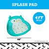 BigMouth x Squishmallows Winston The Owl Splash Pad, Large Sprinkler Pool, Inflatable Outdoor Summer Water Toy for Babies Toddlers & Kids view 2