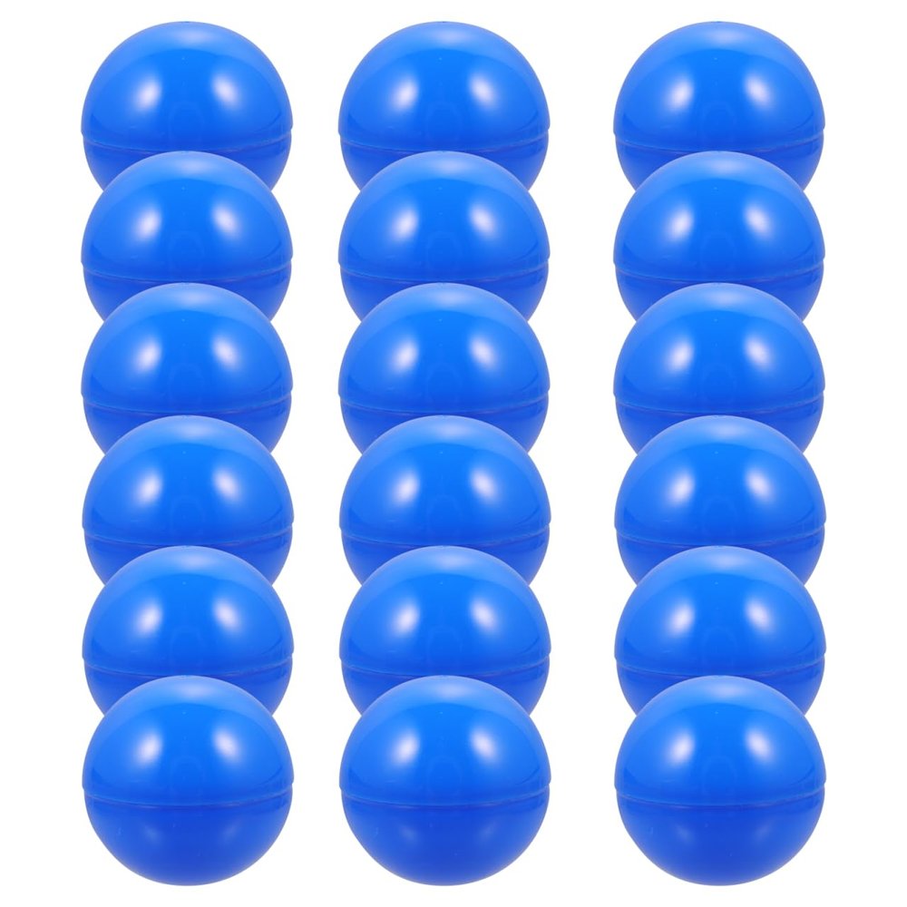 Balls Raffle Balls Bingo Balls with No Number Plastic Hollow Balls 40MM Blue