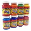 Cra-Z-Art Washable Kids Finger Paint Bulk Pack 8ct, Assorted Colors 4oz each bottle view 1