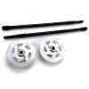 VITAVON UDR Alu7075 Spine Rear Hub + HD Steel Rear Shaft Sell as a Pair (Black+ Silver) view 1