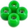 SPITBOARDS Fingerboard Bearing Wheels, CNC Polyurethane, Set of 4, Green view 2