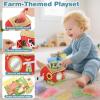 DINORUN Baby Toys 6 to 12 Months - Montessori Tissue Box Toys for Babies 6-12 Months - Infant Newborn Toddlers Sensory Magic Baby Tissue Box Educational High Contrast Toy Development STEM Toy Gift view 4