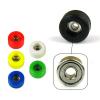 SPITBOARDS Fingerboard Bearing Wheels, CNC Polyurethane, Set of 4, Red view 2