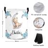 Custom Baby Laundry Basket Personalized Basket for Kids Laundry Hamper Personalized Collapsible Laundry Hamper Dirty Clothes Storage Basket with Handle for Bedroom (Color 16) view 3