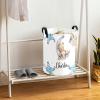 Custom Baby Laundry Basket Personalized Basket for Kids Laundry Hamper Personalized Collapsible Laundry Hamper Dirty Clothes Storage Basket with Handle for Bedroom (Color 16) view 4