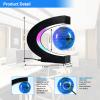 Flagest Magnetic Levitation Floating Globe, Levitating C Shape Globe with LED Lights for Education Home Office Desk Bookshelf Decor, Holiday Anniversary Creative Gift(3.3 Inches) view 2
