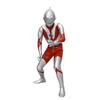 Ultraman 4571587310609 Mega Softbi Kit, Reproduction, Non-scale, Total Height: Approx. 13.8 inches (35 cm), Soft Vinyl, Unpainted Assembly Kit view 1