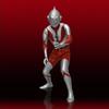Ultraman 4571587310609 Mega Softbi Kit, Reproduction, Non-scale, Total Height: Approx. 13.8 inches (35 cm), Soft Vinyl, Unpainted Assembly Kit view 2