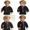sweet dolly Doll Clothes First Communion Wedding Suit Set Rose Gentleman Outfits Fit American 18 inch Boy Dolls view 2