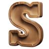 AORCMITN Large Wooden Letter Coin Personalized Piggy Bank for Boys Girls Kids Toddler Adults Money Bank Best Gift for Friends (9.2 Inch-S) view 1