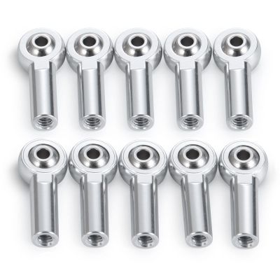Aluminum Tie Rod End Ball M4 Link Rod Ball Joint Head for Axial Scx10 90046 1/10 RC Car Boat Airplane (10pcs)