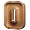 AORCMITN Large Wooden Letter Coin Personalized Piggy Bank for Boys Girls Kids Toddler Adults Money Bank Best Gift for Friends (9.2 Inch-O) view 1