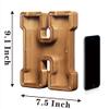 AORCMITN Large Wooden Letter Coin Personalized Piggy Bank for Boys Girls Kids Toddler Adults Money Bank Best Gift for Friends (9.2 Inch-H) view 2