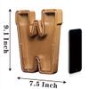 AORCMITN Large Wooden Letter Coin Personalized Piggy Bank for Boys Girls Kids Toddler Adults Money Bank Best Gift for Friends (9.2 Inch-W) view 3