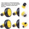 10pcs Geared Motor for and Motor Gear Reduction for Projects Electric Toys and Robotics Power Supply view 3