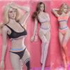 1/6 Scale Female Clothes, Female Sports Underwear Clothes Set for 12inches Seamless Action Figure Body Doll (Black) view 1