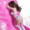 1/6 Scale Female Clothes, Female Sports Underwear Clothes Set for 12inches Seamless Action Figure Body Doll (White) view 4