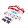 Custom Body USA Flag Style Compatible for V1 Traxxas Maxx 1/10 4X4 4WD Truck Shell Cover(Truck not Included) MX-F-01 view 2