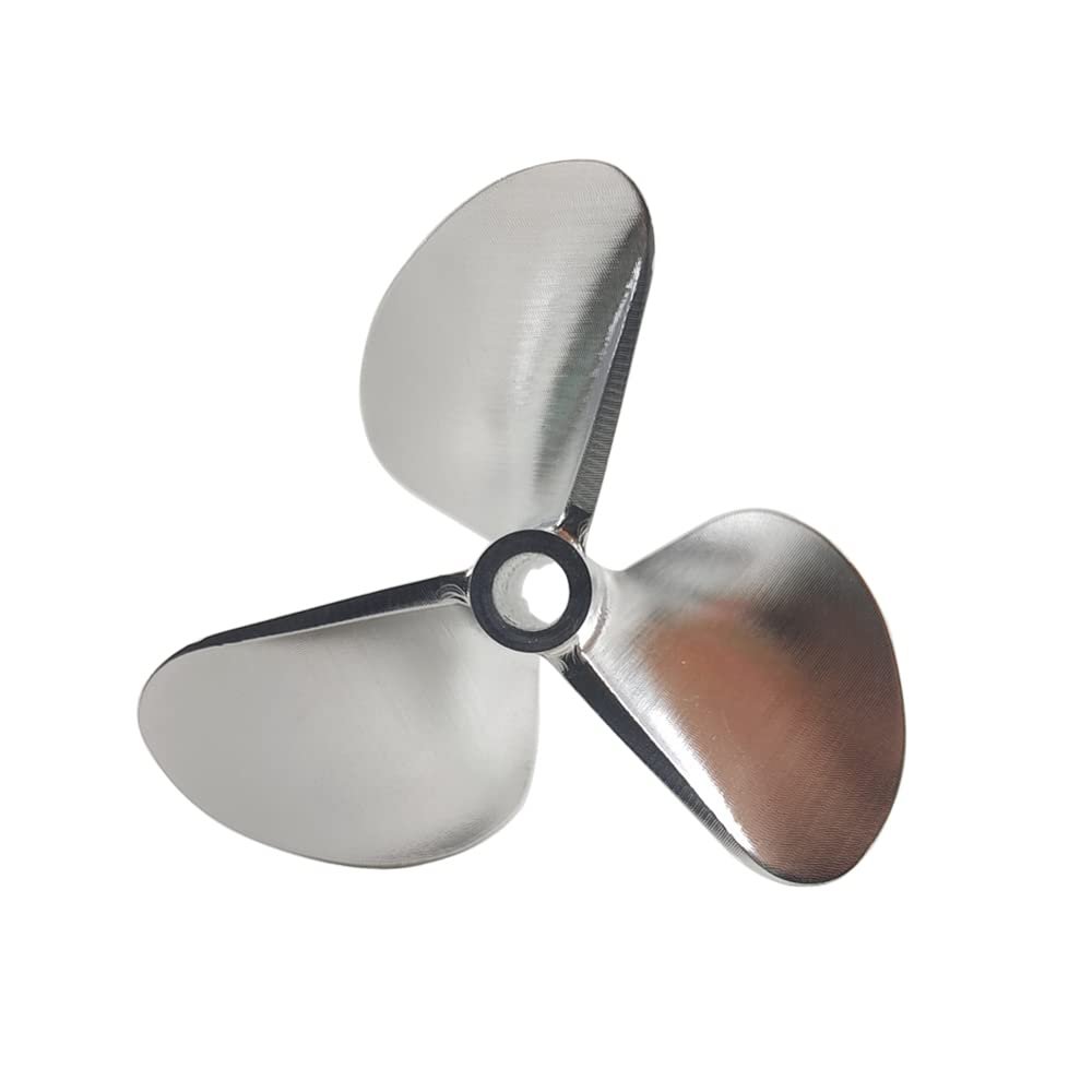 RC Boat Propeller CNC 3-Blades 6.35mm 1/4" 72mm Prop P1.4 for Gasoline Nitro RC Speedboat Oval Vee Boat