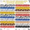 Sosation 48 Pack Western Party Slap Bracelets Cowboy Cowgirl Bracelets Horse Wristbands for Western Themed Parties Birthday Party Favors Supplies Decorations, 8 Styles view 3