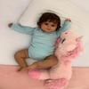 TERABITHIA 24 Inches Huge Real Baby Size Hand Rooted Hair Sweet Smile African American Realistic Newborn Toddler Girl Dolls Dark Brown Skin Lifelike Reborn Baby Doll That Look Real and Feel Real view 3
