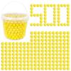 500 Rounds Refill Pack Balls Ammo Bulk Compatible with Nerf Rival Gun, TiopLior Yellow Foam Bullet Ball Replacement Refill Pack for Rival Blasters & Toy Blasters Gun(HIR, High-Impact Rounds) view 1