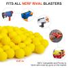 500 Rounds Refill Pack Balls Ammo Bulk Compatible with Nerf Rival Gun, TiopLior Yellow Foam Bullet Ball Replacement Refill Pack for Rival Blasters & Toy Blasters Gun(HIR, High-Impact Rounds) view 3