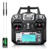 HAWK'S WORK FS-i6X 10 Ch Transmitter, 2.4GHz RC Controller with FS-iA6B Receiver for Drone Multirotor Airplane Helicopter Car Tank Boat (i6X+ iA6B) view 1