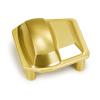 Brass Diff Cover 2Pcs Front Rear Axle Housing Cover for 1/6 RC Crawler Car Axial SCX6 AXI05000 Upgrade Parts view 4