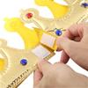 Ipetboom Birthday King Crown Hat - 1pc Golden Birthday King Felt Gold Hats Boy Girl Crowns for Kids Party Favors Cosplay and Celebrations view 3