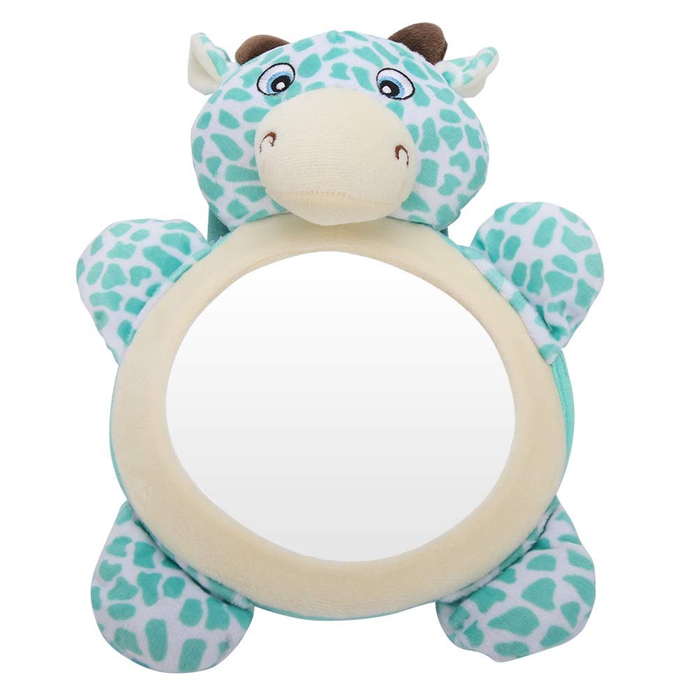 Baby Car Mirror, Car Backseat Mirror Wide View Hanging Car Safety Chair Baby in Sight Rearview Backseat Mirror in Car, Rear Facing Child Mirror Car Seat Rear View Mirror, 28 x 21cm (Deer Mirror)