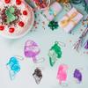 20Pcs Pop Keychain Fidget Toys Pop Ice Cream Fidget Toys Relieve Anxiety Stress Hand Office Desk Toys for Kids Adults view 2