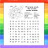 ZOCO - Holiday Fun - Mini Activity Pads (50 Bulk Pack With Crayons) - Christmas Party Favors, Goodie Bag Stuffers, Coloring, Games, Mazes, Word Search, Puzzles, Activities for Kids view 3