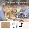 Diy Mini Wooden Drone RC Quadcopter Building Kits for Kids or Beginner,School Educational Science Kits Remote Control for Boys and Girls and Teens(Ages 5-7, 5-9, 8-12, 10+) gkfescc XYQ-1 view 3