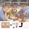 Diy Mini Wooden Drone RC Quadcopter Building Kits for Kids or Beginner,School Educational Science Kits Remote Control for Boys and Girls and Teens(Ages 5-7, 5-9, 8-12, 10+) gkfescc XYQ-2 view 3
