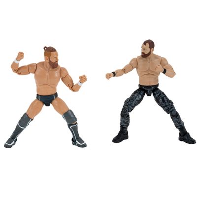 All Elite Wrestling Unrivaled Jon Moxley and Bryan Danielson Two Pack - Two 6-Inch Figures with Aew Microphones and Alternate Hand Accessories - Amazon Exclusive
