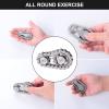 Bike Chain Gear Fidget Spinner, Metal Sprocket Chain Fidget Toy Stress Anxiety Relief Fidget Toy Finger Spinning Toy, Stainless Steel Mechanics W/Smooth Bearings EDC Novelty Toy Gift for Teen Boys view 3