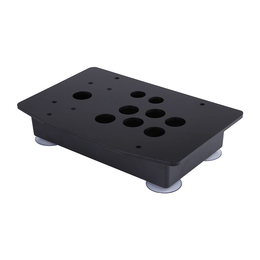 Zerodis Acrylic Panel and Case DIY Set Kits Replacement for Game Machine Table Games Black