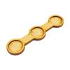 LITKO One Inch Coherency Tray, 3-Figure Line Formation, 25mm Circle Bases Compatible with Warhammer view 1