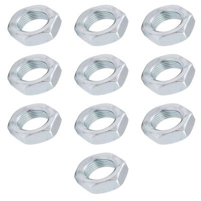 Bryke Racing 1/2" LH Left Hand Jam Nuts (10 Pack)