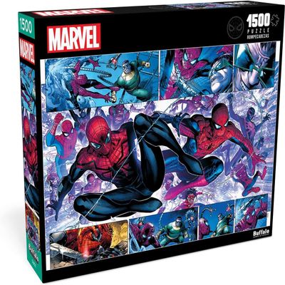 Buffalo Games - Marvel - The Clone Conspiracy - 1500 Piece Jigsaw Puzzle for Adults Challenging Puzzle Perfect for Game Nights - Finished Size is 38.50 x 26.50