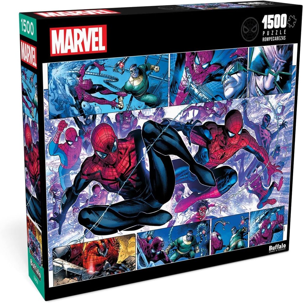 Buffalo Games - Marvel - The Clone Conspiracy - 1500 Piece Jigsaw Puzzle for Adults Challenging Puzzle Perfect for Game Nights - Finished Size is 38.50 x 26.50