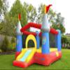 Bounceland Bounce House Castle with Basketball Hoop Inflatable Bouncer [Blower NOT Included], Fun Slide, Safe Entrance Opening, 12 ft x 9 ft x 7 ft H, Kid Castle Party Theme Bounce House view 4