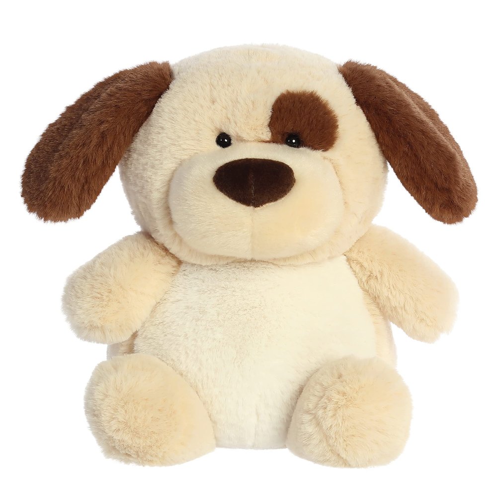 Aurora Adorable Stubez Poochy Pup Stuffed Animal - Cuteness Overload - Endless Fun - Brown 8.5 Inches