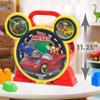 Disney Junior Mickey Mouse Stow n Go Garage, Figure and Vehicle Playset, Kids Toys for Ages 3 Up by Just Play view 3