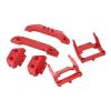RC Car Aluminum Bumper Plate, Durable Front and Rear with 4 LED Lights, 1/18 Scale RC Truck Parts, for RC Hobbyists and Off-Road Adventures view 1