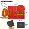 Magnetic Drawing Board for Kids - Includes Magnet Board, Attached Stylus Pen, 25 Double-Sided Ideas Cards - Fun Travel & Car Ride Activities view 3